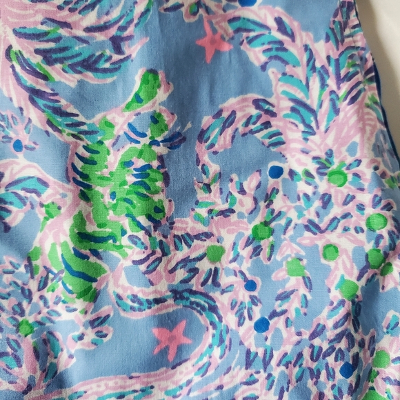 Lilly Pulitzer Ruffle Mini Sz8 - Picture 3 of 5